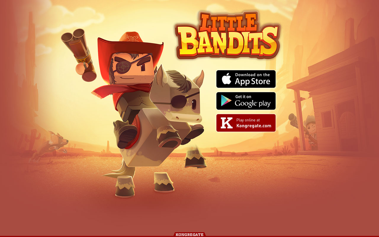 Little Bandits landing page